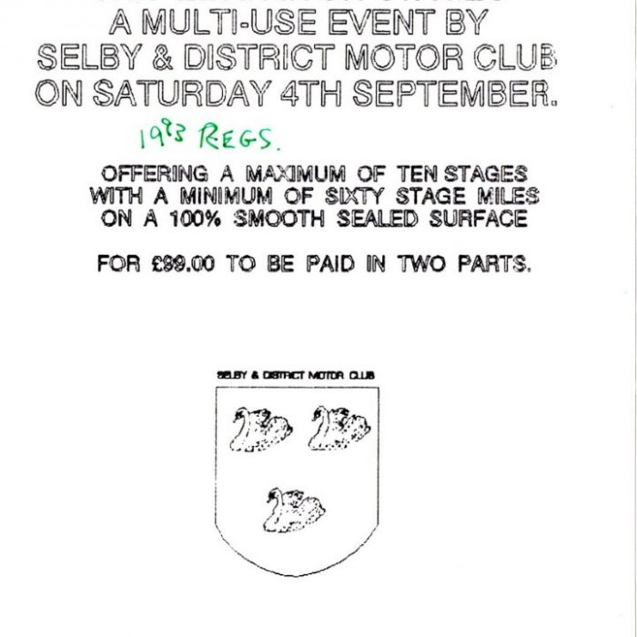 Selby and District Motor Club
