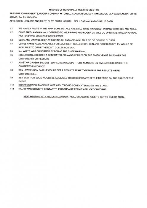 Selby and District Motor Club