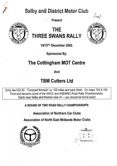 Selby and District Motor Club