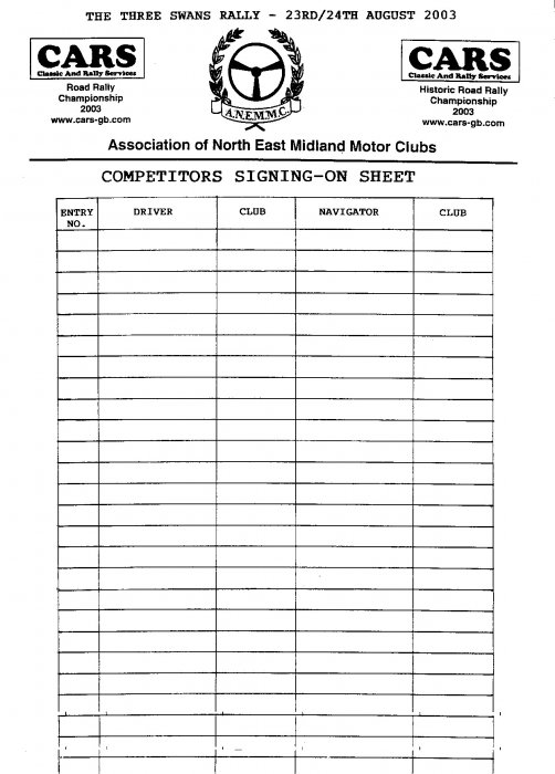 Selby and District Motor Club