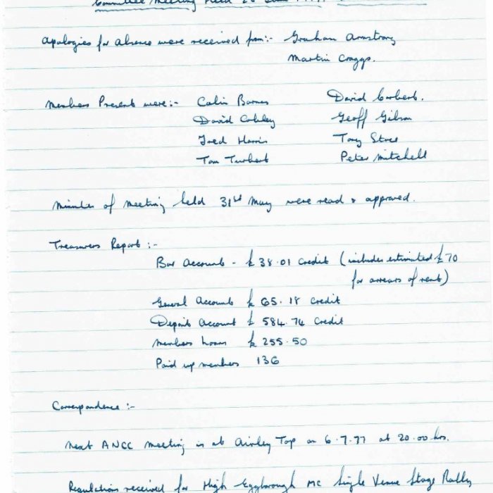 Selby Motor Club Information