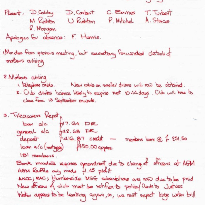 Selby Motor Club Information