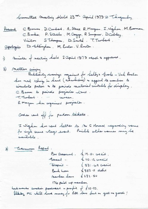 Selby Motor Club Information