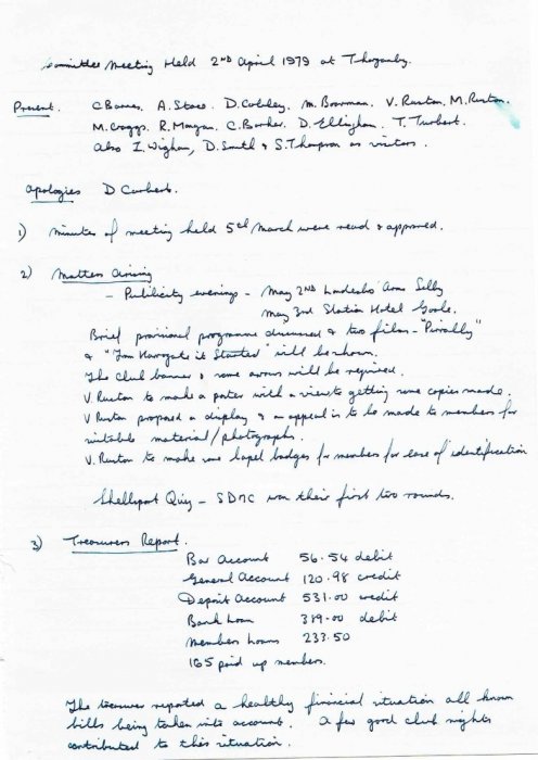 Selby Motor Club Information