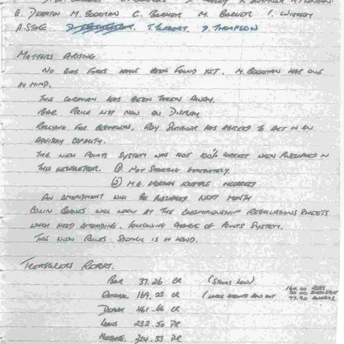 Selby Motor Club Information