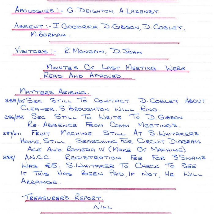 Selby Motor Club Information