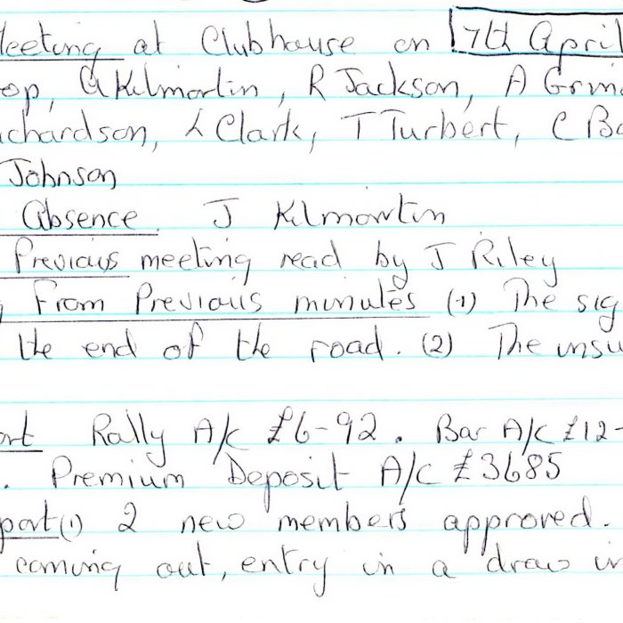 Selby Motor Club Information