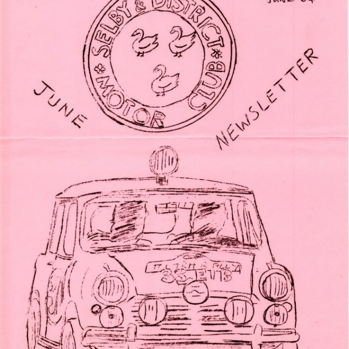 Selby Motor Club Newsletters