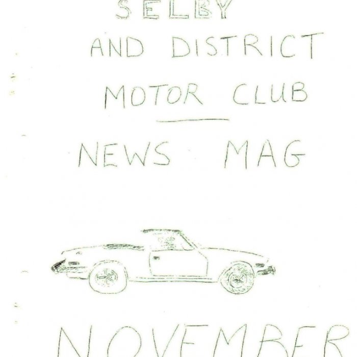 Selby Motor Club Newsletters