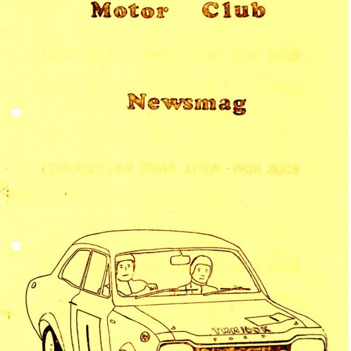 Selby Motor Club Newsletters