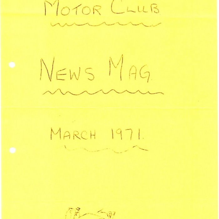 Selby Motor Club Newsletters
