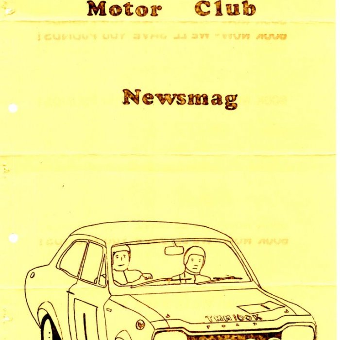 Selby Motor Club Newsletters