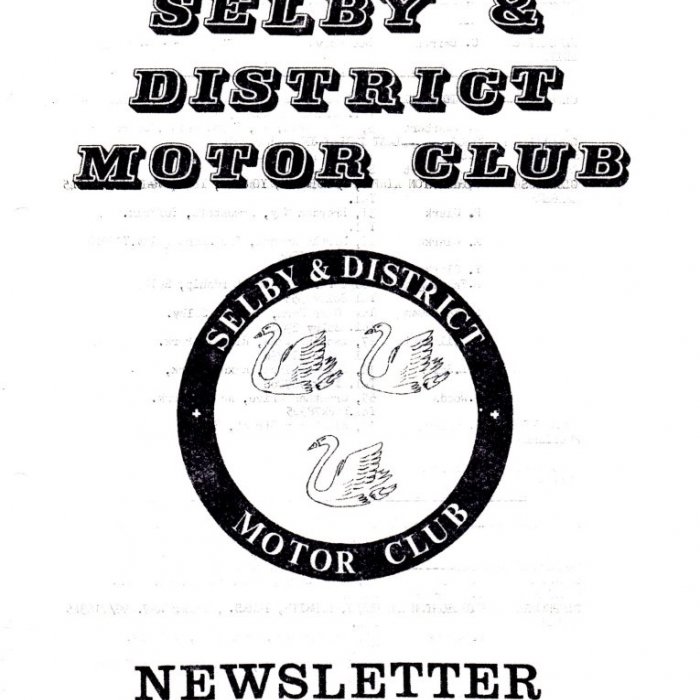 Selby Motor Club Newsletters