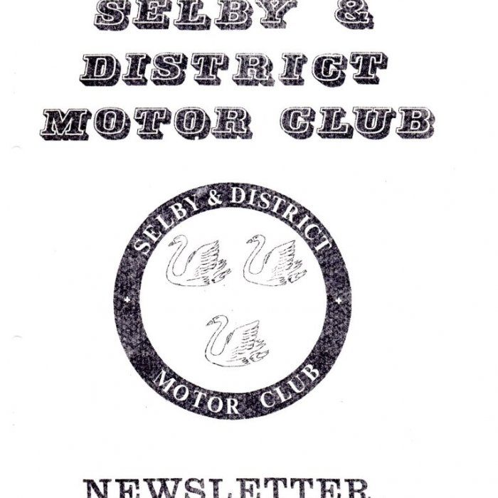 Selby Motor Club Newsletters