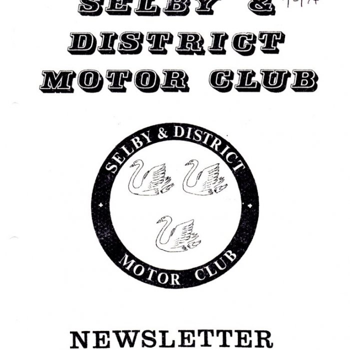 Selby Motor Club Newsletters