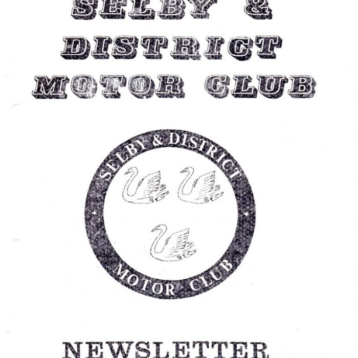 Selby Motor Club Newsletters