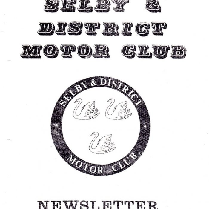 Selby Motor Club Newsletters