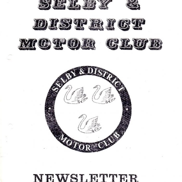 Selby Motor Club Newsletters