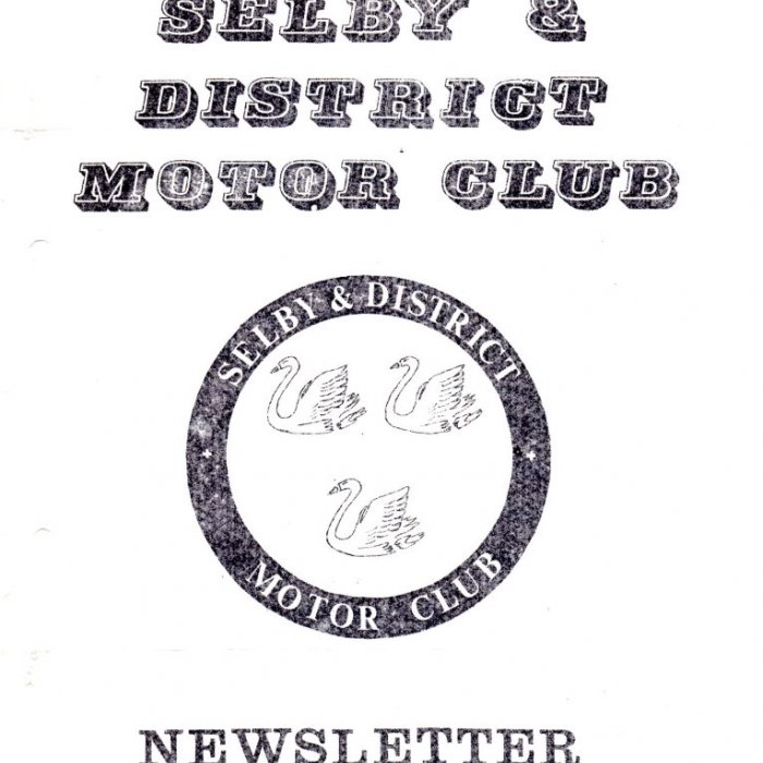 Selby Motor Club Newsletters