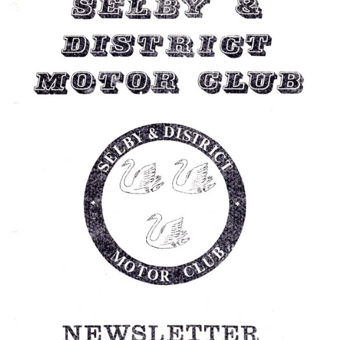 Selby Motor Club Newsletters
