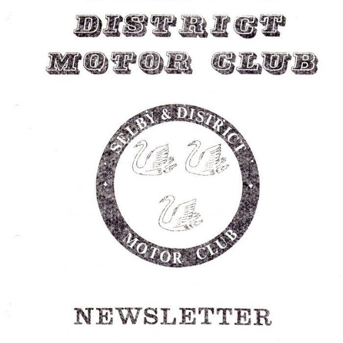 Selby Motor Club Newsletters