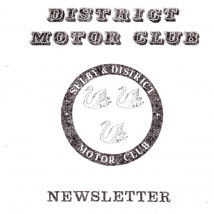 Selby Motor Club Newsletters