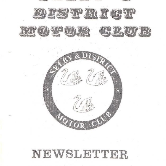 Selby Motor Club Newsletters