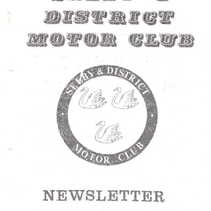 Selby Motor Club Newsletters