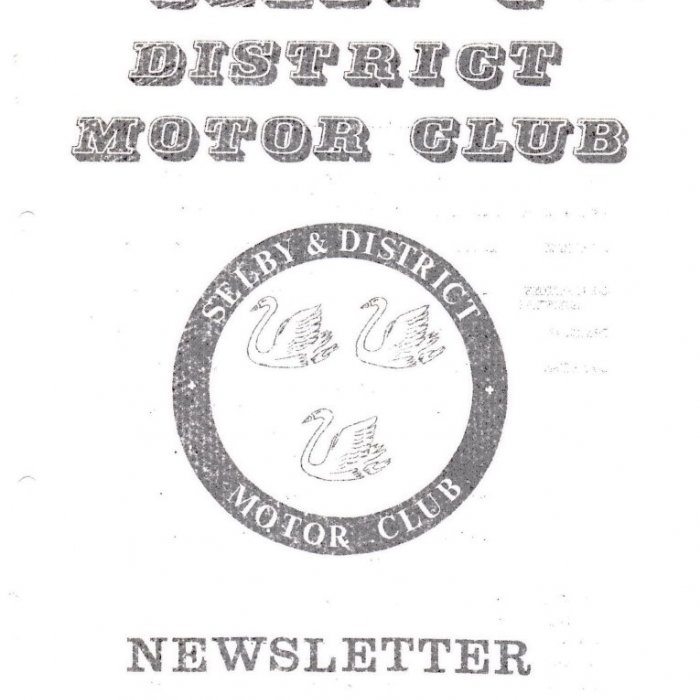 Selby Motor Club Newsletters