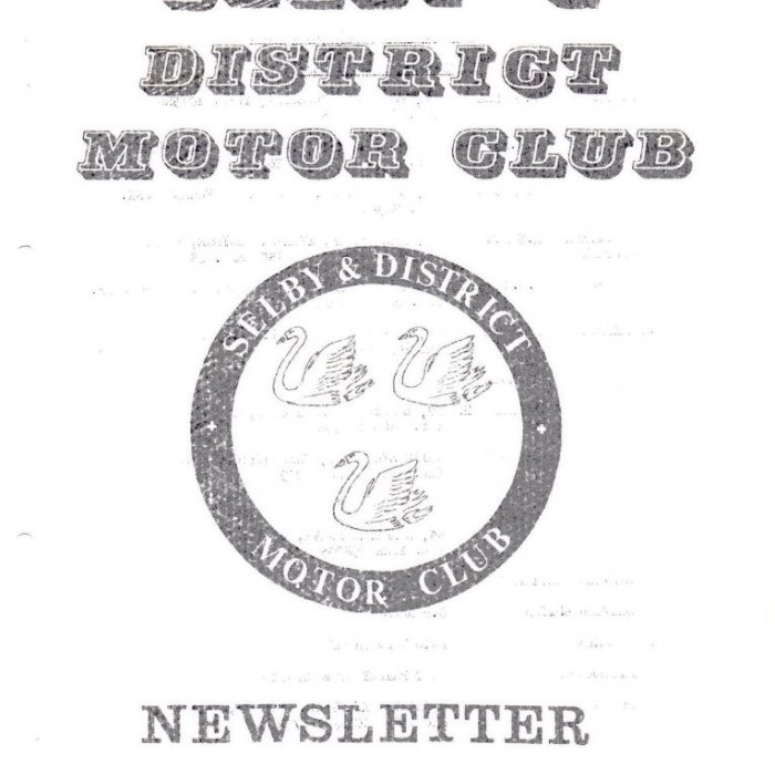 Selby Motor Club Newsletters