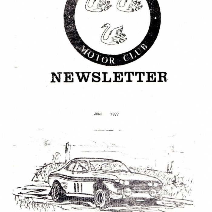 Selby Motor Club Newsletters