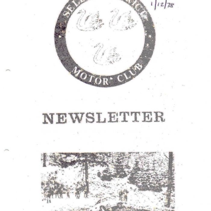 Selby Motor Club Newsletters