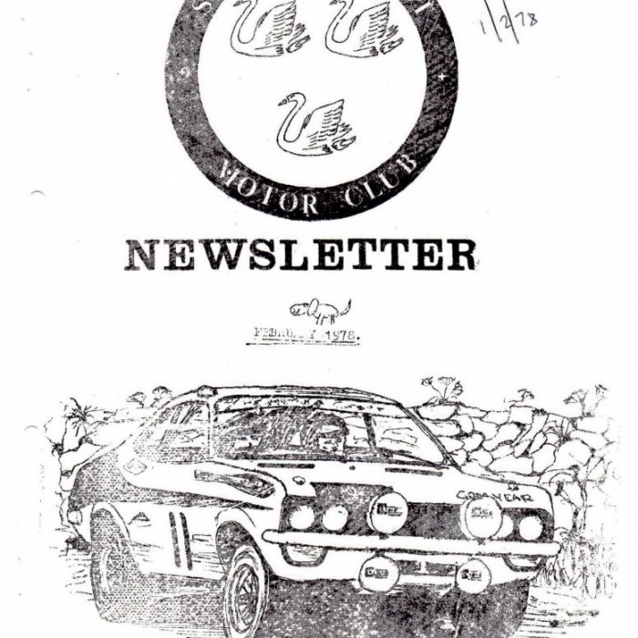 Selby Motor Club Newsletters