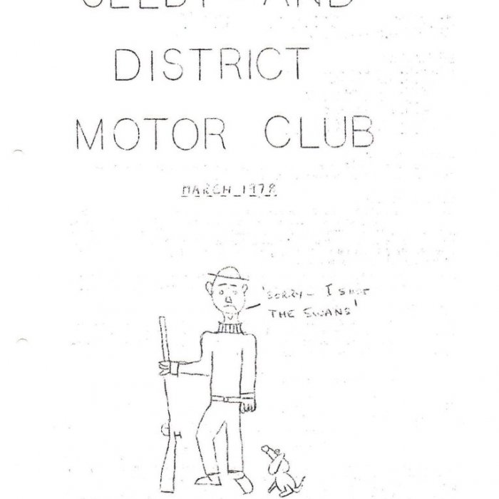 Selby Motor Club Newsletters