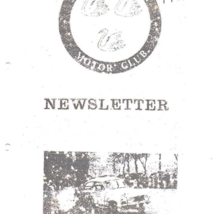 Selby Motor Club Newsletters