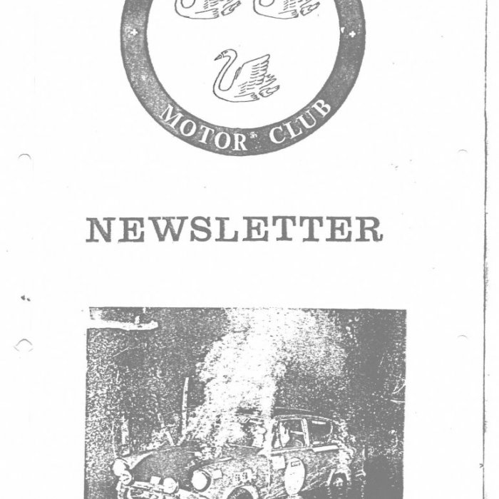 Selby Motor Club Newsletters