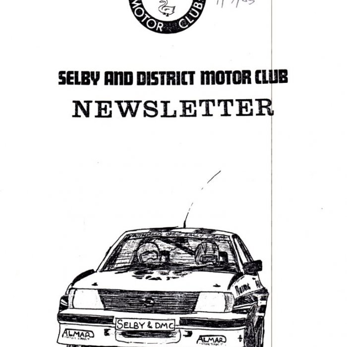 Selby Motor Club Newsletters