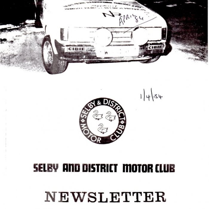 Selby Motor Club Newsletters