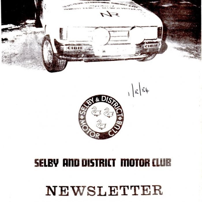 Selby Motor Club Newsletters