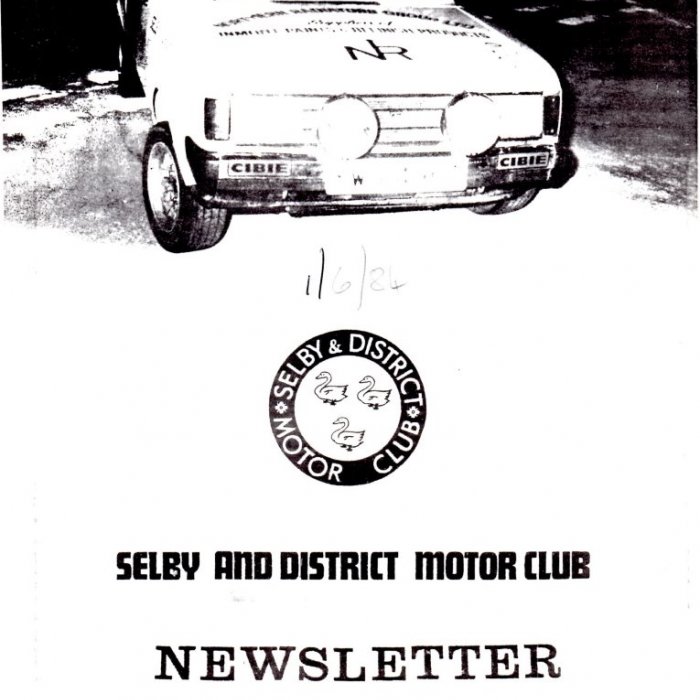 Selby Motor Club Newsletters