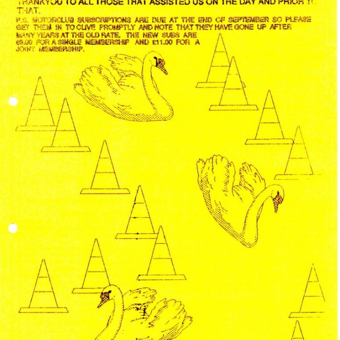 Selby Motor Club Newsletters