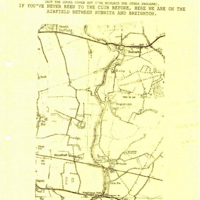 Selby Motor Club Newsletters