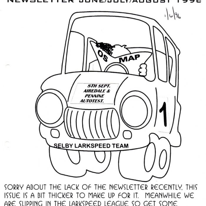 Selby Motor Club Newsletters