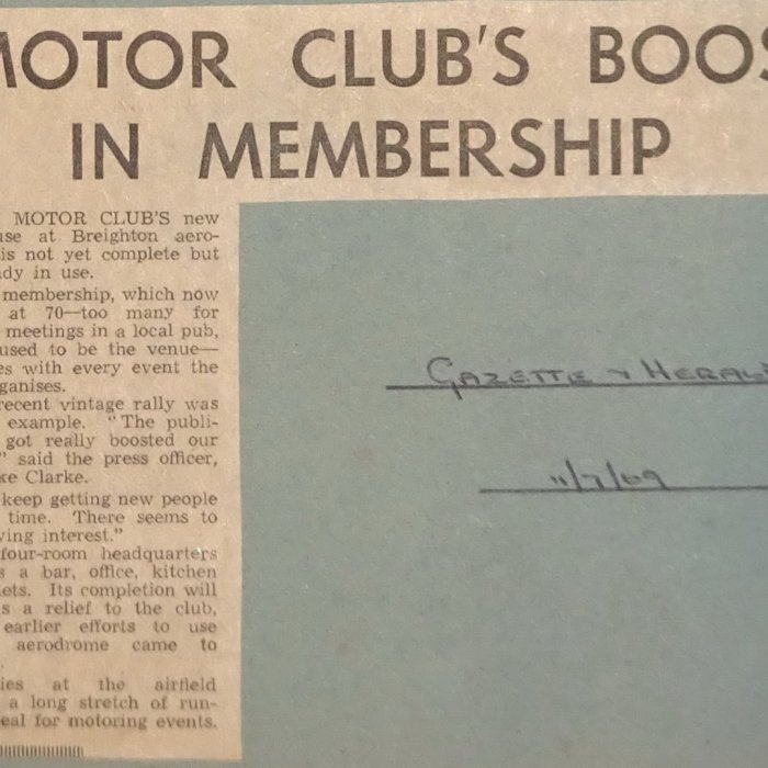 Selby and District Motor Club