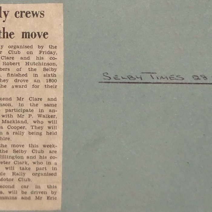 Selby and District Motor Club