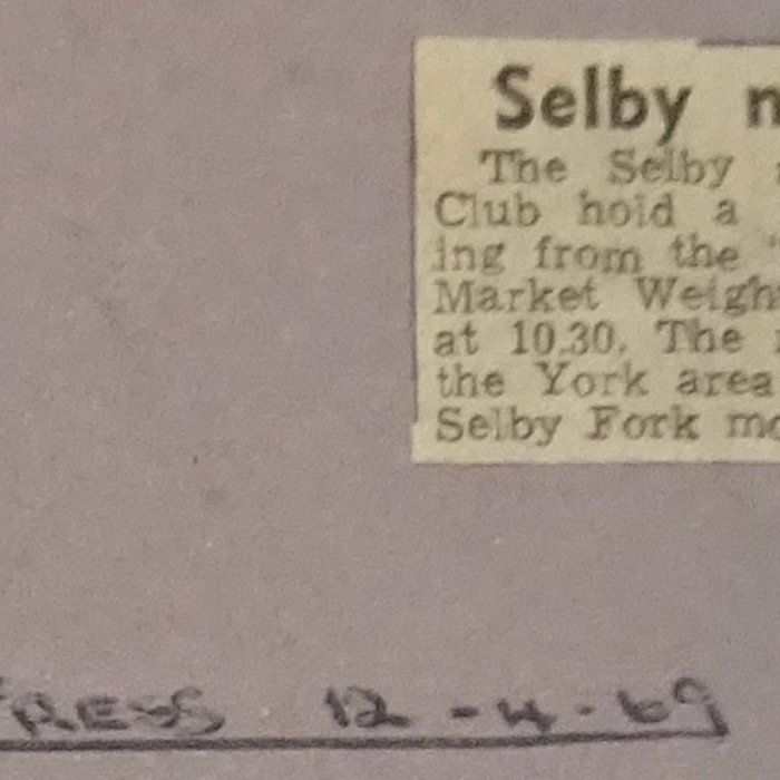 Selby and District Motor Club