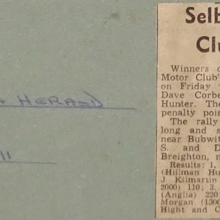 Selby and District Motor Club
