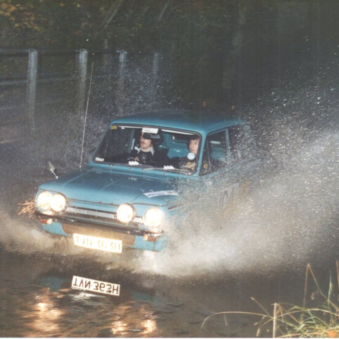 Driver Mick Boorman and Navigator Ralph Jackson.