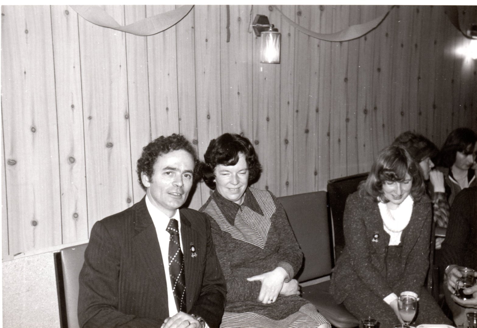 Colin and Irene Barnes and Linda Harris