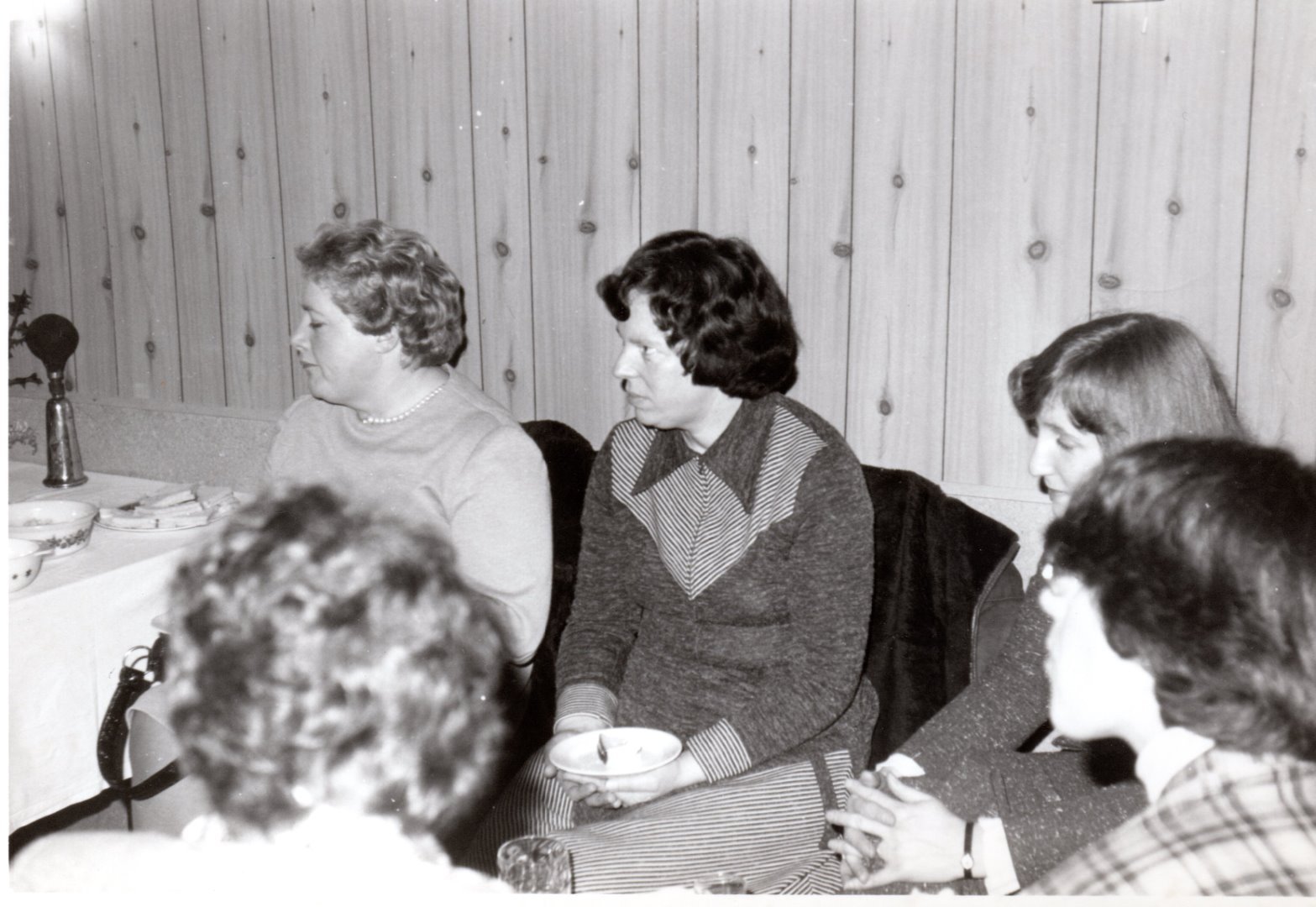 Shirley Clare, Irene Barnes, Linda Harris and Janice Stace.